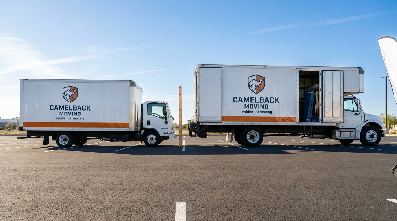 Moving truck size capacity guide in Zanesville